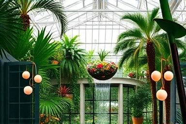 국립세종수목원 사계절온실 내부 모습